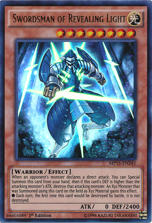 Swordsman of Revealing Light Yu-Gi-Oh! FANDOM powered by Wikia