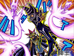 MW-036 Dark Magician protects the Pharaoh