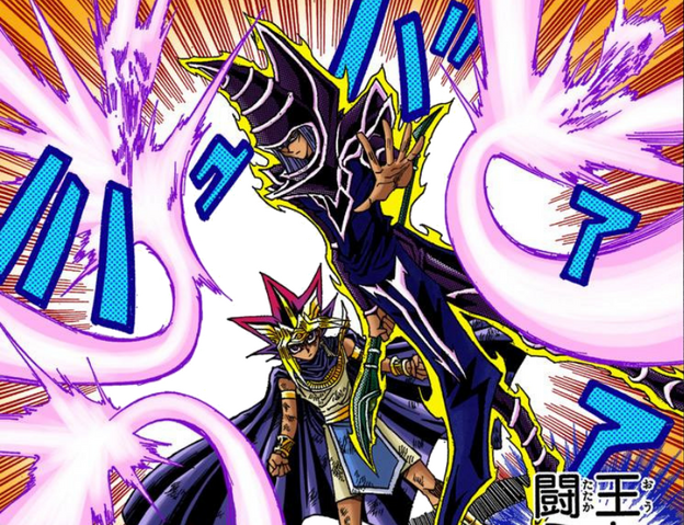 File:MW-036 Dark Magician protects the Pharaoh.png
