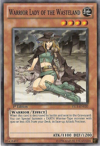 Resultado de imagem para yu-gi-oh - Lady warrior of Wasteland