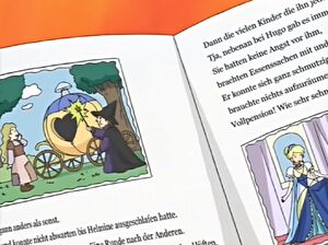 Hugo und Helmine with Cinderella illustrations
