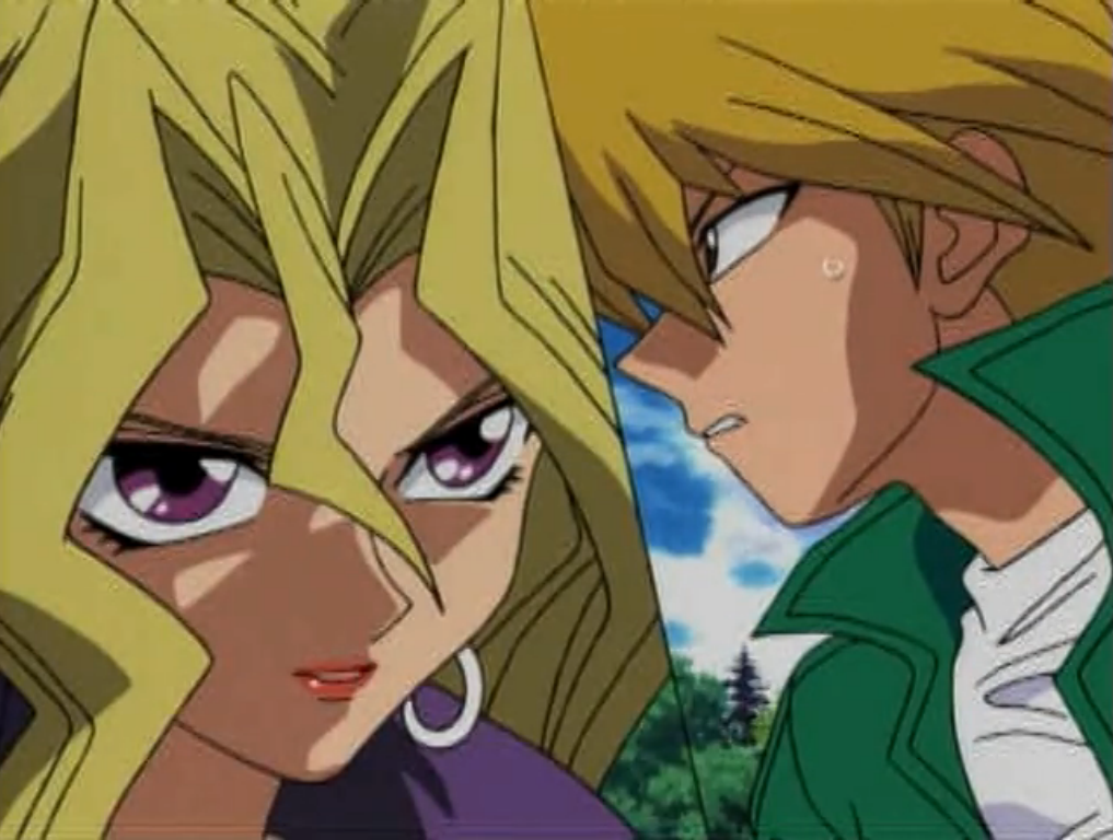 Joey Wheeler And Mai Valentines Duelist Kingdom Duel Yu Gi Oh Fandom Powered By Wikia 