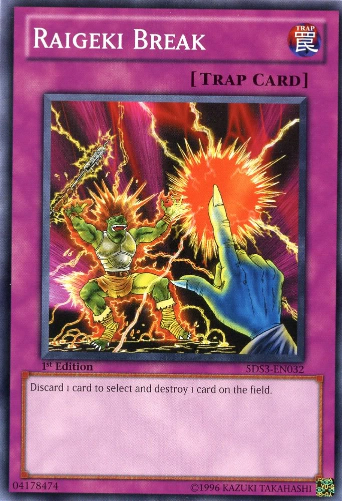 Raigeki Break YuGiOh! FANDOM powered by Wikia