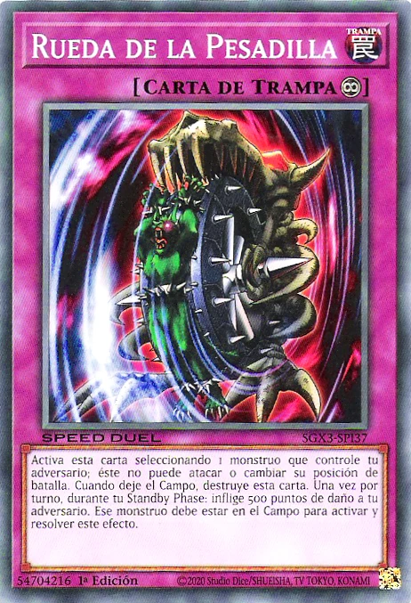 Rueda de la Pesadilla  Yu-Gi-Oh! Wiki en Español  FANDOM 