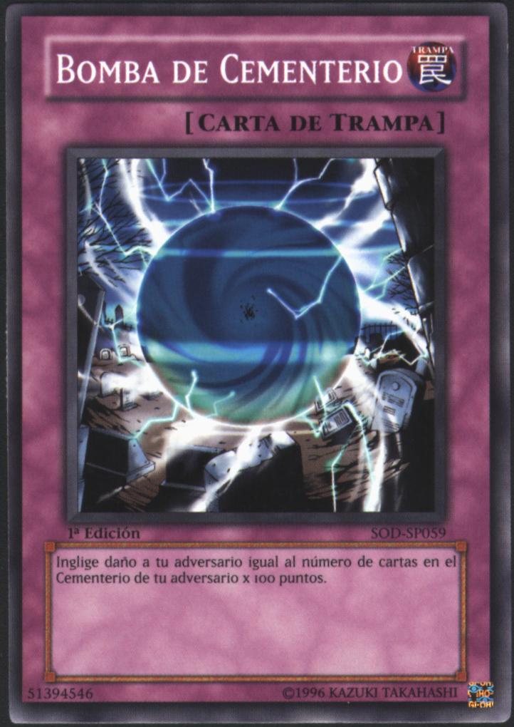 Bomba de Cementerio  Yu-Gi-Oh! Wiki en Español  Fandom 