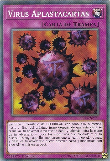 Virus Aplastacartas  Yu-Gi-Oh! Wiki en Español  FANDOM 