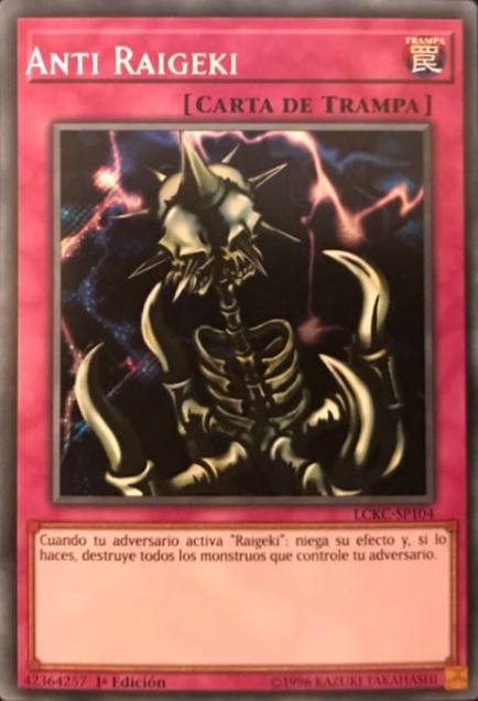 Anti Raigeki Yu-Gi-Oh! Wiki en Español Fandom powered Anti Raigeki Yu-Gi-Oh! Wiki en Español Fandom powered