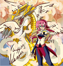 Cyan heavendragon