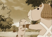 Ponygon con su madre.png