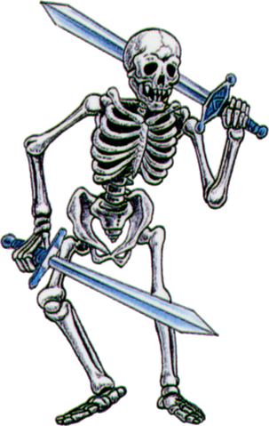 File:The Legend of Zelda Artwork Stalfos (Official Artwork).png