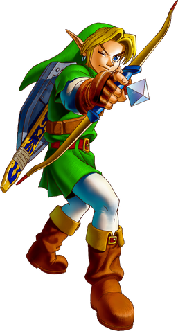 File:Link with Fairy Bow.png