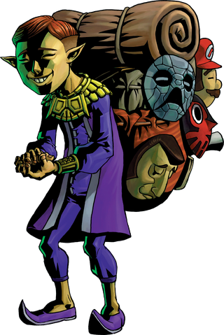 File:Happy Mask Salesman Artwork (Majora's Mask).png