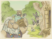 Spirit Tracks Credits Artwork 6