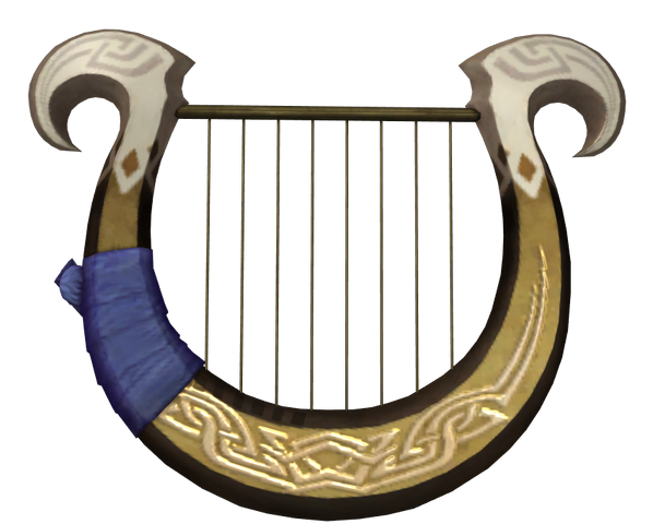 File:Hyrule Warriors Goddess's Harp (Render).png