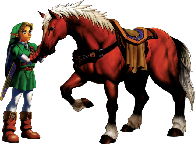 Arquivo:Link and Epona (Ocarina of Time).png