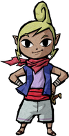 The Wind Waker Artwork Tetra (Official Artwork)