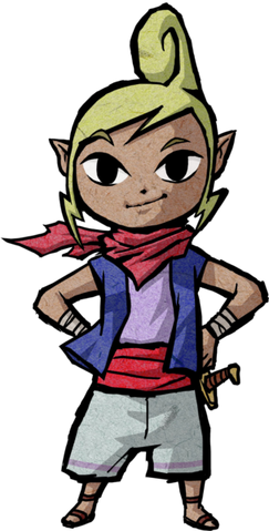 File:The Wind Waker Artwork Tetra (Official Artwork).png
