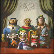 Princess Zelda and Aides