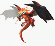 Hyrule Warriors Artwork Dragon Volga (Concept Art)