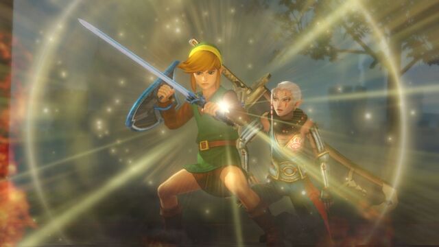 File:Classic Link wielding White Sword.jpg