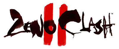 Zenoclash2 logo white