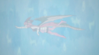 Bahamut trying to swim