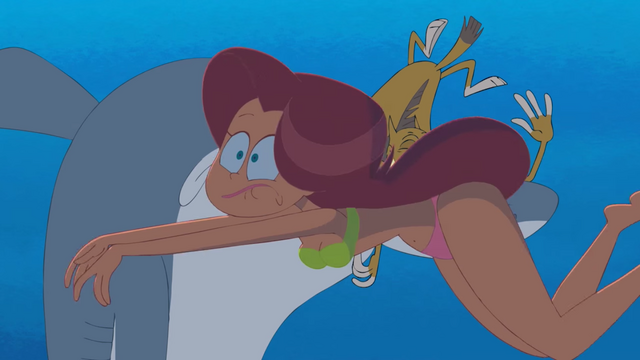 File:Zig & Sharko - Fancy Footwork Marina Swimming.png