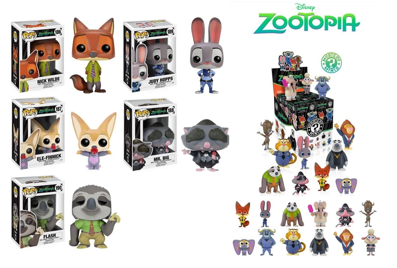 Image Zootopia Funko Pops and Mystery Minis.jpg Zootopia Wiki